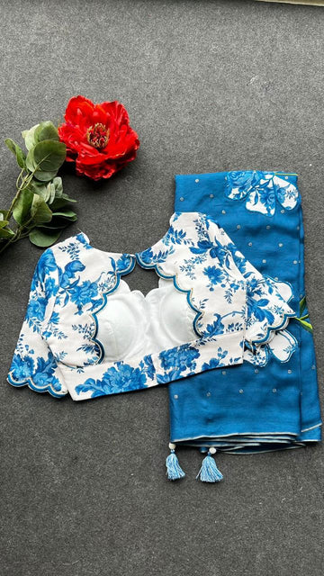 Handcrafted Bridal Aari Blouse